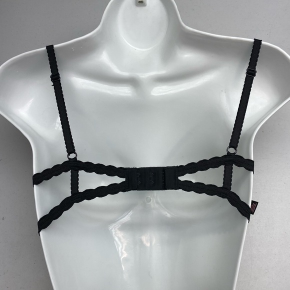 VS BLK/TAN Push-up Plunge, 32C *P1092 - Picture 4 of 7